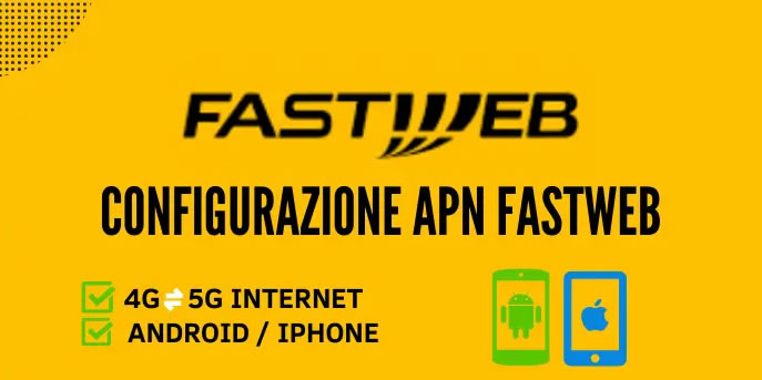 Configurazione APN Fastweb