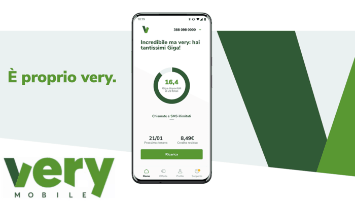 Configurazione APN Very Mobile