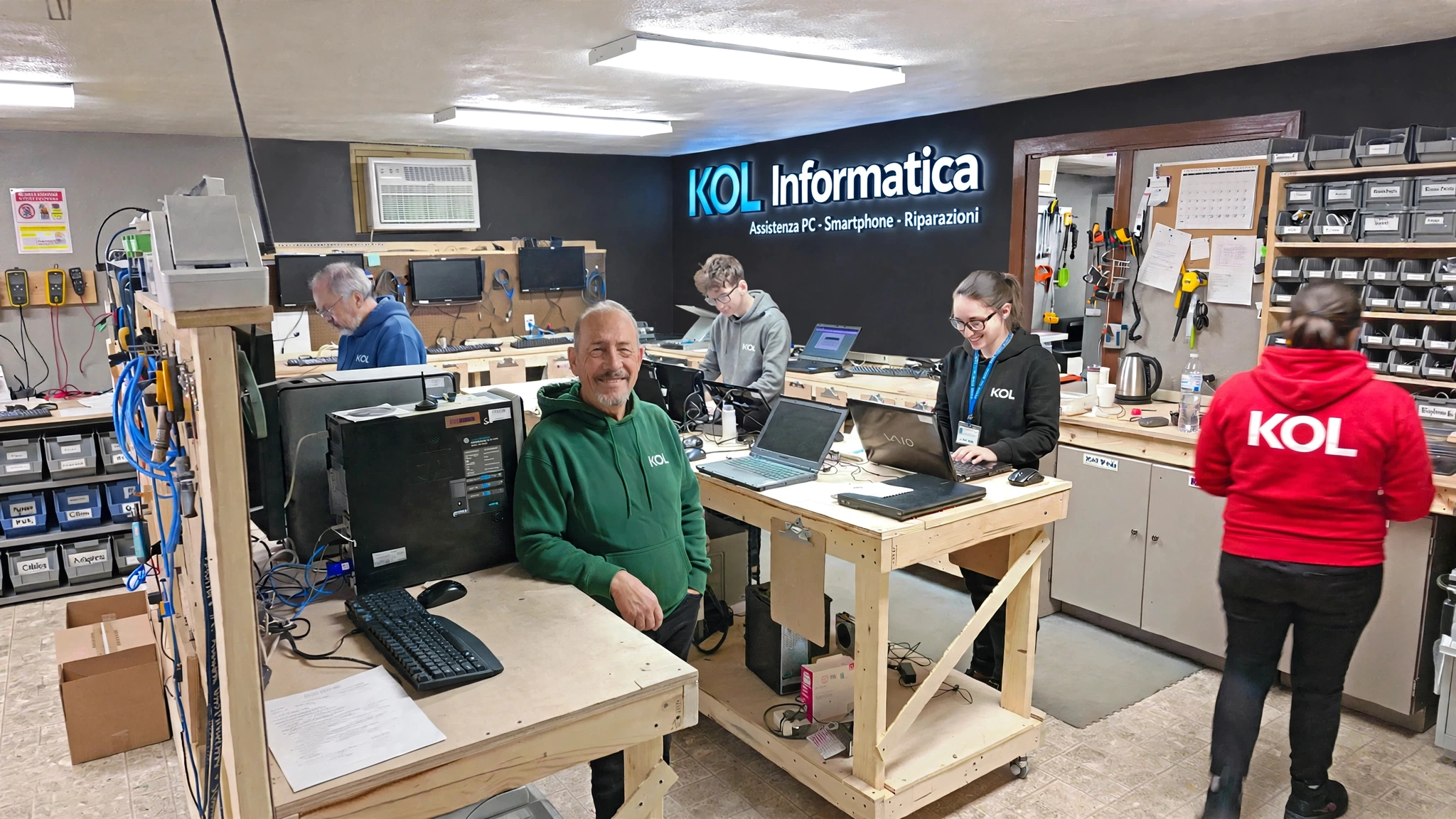 Supporto tecnico e laboratorio KING OF LINE