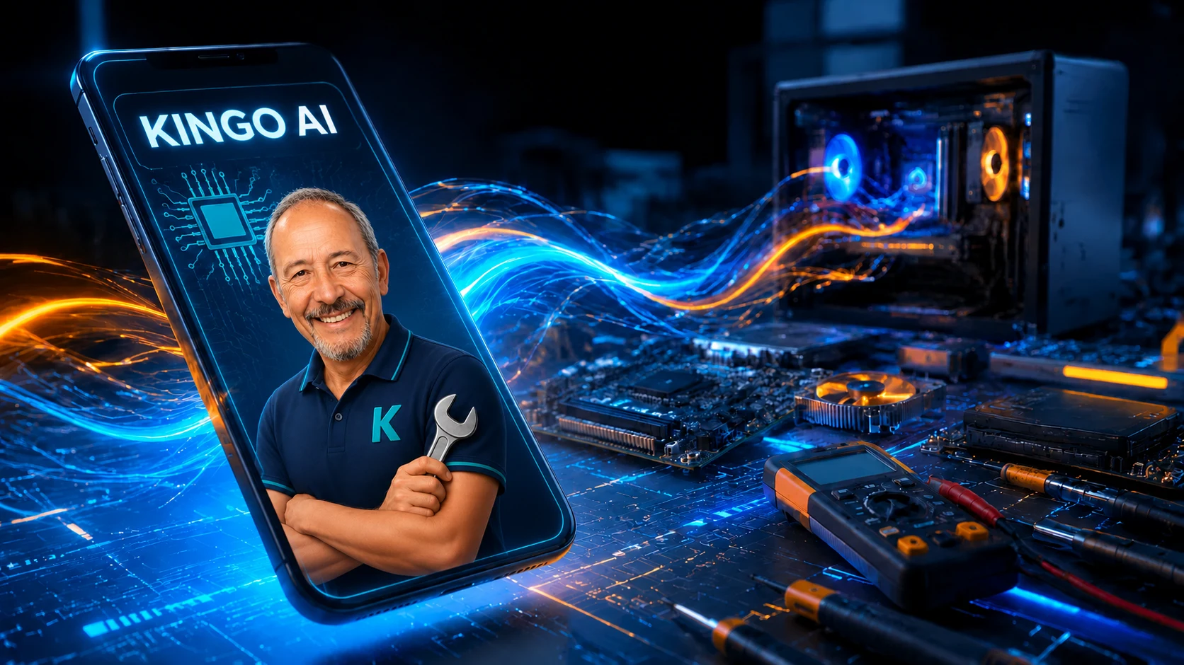 KINGO AI con Carlo di KING OF LINE